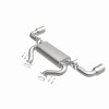 BRExhaust Rear Muffler Kit Replacement Nissan - 108-0199 360 Degree Image Set