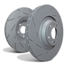EBC 24-25 Subaru Crosstrek USR Slotted Rear Rotors - USR7911 User 1