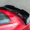 EOS Dark Horse Style Rear Spoiler w. Gurney Flap - Gloss Black - 2024+ Ford Mustang (SPOILER-1381-V2-ABS_SPOILER-1270-V2-ABS)
