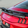 EOS Dark Horse Style Rear Spoiler w. Gurney Flap - Gloss Black - 2024+ Ford Mustang (SPOILER-1381-V2-ABS_SPOILER-1270-V2-ABS)