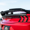 EOS Dark Horse Style Rear Spoiler w. Gurney Flap - Gloss Black - 2024+ Ford Mustang (SPOILER-1381-V2-ABS_SPOILER-1270-V2-ABS)