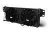 AFCO Heat Exchanger w. Fans - Black Finish - 10-15 Camaro SS / 12-15 Camaro ZL1 (80283PROB)