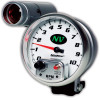 AutoMeter Gauge Tachometer 5in. 10K RPM Pedestal W/ Ext. Shift-Lite NV - 7499