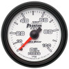Autometer Phantom II 52.4mm Mechanical 0-100psi Oil Pressure Gauge - 7521