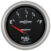 Autometer Sport-Comp II 2-5/8in Short Sweep Electronic 0-90ohms Fuel Level Gauge - 7614