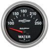 Autometer Sport-Comp II 100-250 Deg F Short Sweep Electronic Water Temperature Gauge - 7637