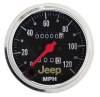 Autometer Jeep 85.7mm In-Dash 120 MPH Mechanical Speedometer Gauge - 880245