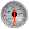 Autometer Airdrive 2-1/6in Fuel Pressure Gauge 0-100 PSI - Silver - 9171-UL