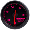 Autometer Airdrive 2-1/6in Wideband Air / Fuel Gauge 10:1-17:1 ARF Range - Black - 9178-T