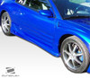 2000-2005 Mitsubishi Eclipse Duraflex Bomber Side Skirts Rocker Panels - 2 Piece / Vehicle Year Make Model Trim - 2000-2005-Mitsubishi Eclipse ALL / Product Type - Sideskirts / Style Name -Bomber / Kit Material - FRP (Fiberglass Reinforced Plastics) / Notes -