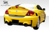 2003-2006 Hyundai Tiburon Duraflex SC-5 Rear Bumper Cover - 1 Piece / Vehicle Year Make Model Trim - 2003-2006-Hyundai Tiburon ALL / Product Type - Rear Bumper / Style Name -SC-5 / Kit Material - FRP (Fiberglass Reinforced Plastics) / Notes -