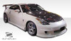 2003-2008 Nissan 350Z Z33 Duraflex Spirit Side Skirts Rocker Panels - 2 Piece / Vehicle Year Make Model Trim - 2003-2008-Nissan 350Z ALL / Product Type - Sideskirts / Style Name -Spirit / Kit Material - FRP (Fiberglass Reinforced Plastics) / Notes -