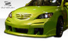 2004-2009 Mazda 3 HB Duraflex Raven Front Bumper Cover - 1 Piece / Vehicle Year Make Model Trim - 2004-2009-Mazda Mazda 3 HB / Product Type - Front Bumper / Style Name -Raven / Kit Material - FRP (Fiberglass Reinforced Plastics) / Notes -