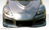 2004-2008 Mazda RX-8 Duraflex Vader Front Bumper Cover - 1 Piece / Vehicle Year Make Model Trim - 2004-2008-Mazda RX8 ALL / Product Type - Front Bumper / Style Name -Vader / Kit Material - FRP (Fiberglass Reinforced Plastics) / Notes -