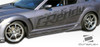2004-2011 Mazda RX-8 Duraflex Vader Side Skirts Rocker Panels - 2 Piece / Vehicle Year Make Model Trim - 2004-2011-Mazda RX8 ALL / Product Type - Sideskirts / Style Name -Vader / Kit Material - FRP (Fiberglass Reinforced Plastics) / Notes -