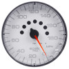 Autometer Spek-Pro Gauge Speedometer 5in 180 Mph Elec. Programmable White/Black - P230128