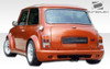1959-2000 Mini Cooper Duraflex Type Z Wide Body Side Skirts Rocker Panels - 2 Piece / Vehicle Year Make Model Trim - 1959-2000-MINI Cooper ALL / Product Type - Sideskirts / Style Name -Type Z / Kit Material - FRP (Fiberglass Reinforced Plastics) / Notes - Note: must be used in conjunction with complete wide body kit