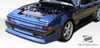 1982-1986 Toyota Supra Duraflex F-1 Front Lip Under Spoiler Air Dam - 1 Piece / Vehicle Year Make Model Trim - 1982-1986-Toyota Supra ALL / Product Type - Front Lip/Add On / Style Name -F-1 / Kit Material - FRP (Fiberglass Reinforced Plastics) / Notes -