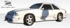 1987-1993 Ford Mustang Duraflex GTX Front Bumper Cover - 1 Piece / Vehicle Year Make Model Trim - 1987-1993-Ford Mustang ALL / Product Type - Front Bumper / Style Name -GTX / Kit Material - FRP (Fiberglass Reinforced Plastics) / Notes -