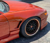 1989-1994 Nissan Silvia S13 Duraflex M-1 Sport Fenders (+30mm)- 2 Piece / Vehicle Year Make Model Trim - 1989-1994-Nissan S13 Silvia 2DR / Product Type - Fender / Style Name -M-1 / Kit Material - FRP (Fiberglass Reinforced Plastics) / Notes - Note: front fenders are 30mm wider. provides wider stance to use wider and lower offset wheels.