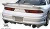 1991-1999 Mitsubishi 3000GT Duraflex Bomber Rear Bumper Cover - 1 Piece / Vehicle Year Make Model Trim - 1991-1999-Mitsubishi 3000GT ALL / Product Type - Rear Bumper / Style Name -Bomber / Kit Material - FRP (Fiberglass Reinforced Plastics) / Notes -