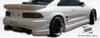 1991-1995 Toyota MR2 Duraflex Type B Rear Add Ons Spat Bumper Extensions - 2 Piece / Vehicle Year Make Model Trim - 1991-1995-Toyota MR2 ALL / Product Type - Rear Lip/Add On / Style Name -Type B / Kit Material - FRP (Fiberglass Reinforced Plastics) / Notes -