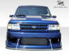 1993-1997 Ford Ranger Duraflex Drifter Front Bumper Cover - 1 Piece / Vehicle Year Make Model Trim - 1993-1997-Ford Ranger ALL / Product Type - Front Bumper / Style Name -Drifter / Kit Material - FRP (Fiberglass Reinforced Plastics) / Notes -