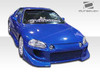 1993-1997 Honda Del Sol Duraflex Blits Front Bumper Cover - 1 Piece / Vehicle Year Make Model Trim - 1993-1997-Honda Del Sol ALL / Product Type - Front Bumper / Style Name -Blits / Kit Material - FRP (Fiberglass Reinforced Plastics) / Notes -