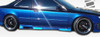 1994-1997 Honda Accord 1997-1999 Acura CL 2DR Duraflex Spyder Side Skirts Rocker Panels - 2 Piece / Vehicle Year Make Model Trim - 1994-1997-Honda Accord 2DR / Product Type - Sideskirts / Style Name -Spyder / Kit Material - FRP (Fiberglass Reinforced Plastics) / Notes -