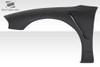 1995-1999 Mitsubishi Eclipse Eagle Talon Duraflex F-1 Fenders - 2 Piece / Vehicle Year Make Model Trim - 1995-1999-Mitsubishi Eclipse ALL / Product Type - Fender / Style Name -F-1 / Kit Material - FRP (Fiberglass Reinforced Plastics) / Notes -