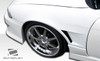 1995-1996 Nissan 240SX S14 Duraflex M-1 Sport Front Fenders(+30mm)- 2 Piece / Vehicle Year Make Model Trim - 1995-1996-Nissan 240SX ALL / Product Type - Fender / Style Name -M-1 / Kit Material - FRP (Fiberglass Reinforced Plastics) / Notes - Note: front fenders are 30mm wider. provides wider stance to use wider and lower offset wheels.