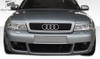 1996-2001 Audi A4 S4 B5 Duraflex RS4 Front Bumper Cover - 1 Piece / Vehicle Year Make Model Trim - 1996-2001-Audi A4 ALL / Product Type - Front Bumper / Style Name -RS4 / Kit Material - FRP (Fiberglass Reinforced Plastics) / Notes -