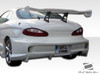 1997-1999 Hyundai Tiburon Duraflex Vader 2 Rear Bumper Cover - 1 Piece (S) / Vehicle Year Make Model Trim - 1997-1999-Hyundai Tiburon ALL / Product Type - Rear Bumper / Style Name -Vader 2 / Kit Material - FRP (Fiberglass Reinforced Plastics) / Notes - Note: All Overstock products are sold on a first come, first serve basis. Overstock products are sold as is, and all sales are final. Overstock products may not be returned or exchanged.