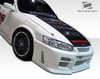 1997-2001 Toyota Camry Duraflex R34 Front Bumper Cover - 1 Piece / Vehicle Year Make Model Trim - 1997-2001-Toyota Camry ALL / Product Type - Front Bumper / Style Name -R34 / Kit Material - FRP (Fiberglass Reinforced Plastics) / Notes - Note: 00-01 models need modifications to fit properly
