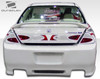 1998-2002 Honda Accord 2DR Duraflex Spyder Rear Bumper Cover - 1 Piece / Vehicle Year Make Model Trim - 1998-2002-Honda Accord 2DR / Product Type - Rear Bumper / Style Name -Spyder / Kit Material - FRP (Fiberglass Reinforced Plastics) / Notes -