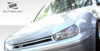 1999-2005 Volkswagen Golf GTI Duraflex Boser Hood - 1 Piece / Vehicle Year Make Model Trim - 1999-2005-Volkswagen Golf ALL / Product Type - Hood / Style Name -Boser / Kit Material - FRP (Fiberglass Reinforced Plastics) / Notes - Note: Hood pins are required.