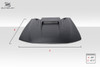 Universal Duraflex Spyder 3 Hood Scoop - 1 Piece / Vehicle Year Make Model Trim - --  ALL / Product Type - Scoop / Style Name -\Universal / Kit Material - FRP (Fiberglass Reinforced Plastics) / Notes - Note: it is the skin of the hood and must be molded onto your oem hood.