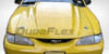 1994-1998 Ford Mustang Duraflex 3" Cowl Hood - 1 Piece / Vehicle Year Make Model Trim - 1994-1998-Ford Mustang ALL / Product Type - Hood / Style Name -Cowl / Kit Material - FRP (Fiberglass Reinforced Plastics) / Notes - Note: Hood pins are required.