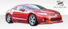 2006-2012 Mitsubishi Eclipse Duraflex Racer Side Skirts Rocker Panels - 2 Piece / Vehicle Year Make Model Trim - 2006-2012-Mitsubishi Eclipse ALL / Product Type - Sideskirts / Style Name -Racer / Kit Material - FRP (Fiberglass Reinforced Plastics) / Notes -