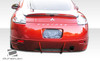 2006-2008 Mitsubishi Eclipse Duraflex Racer Rear Lip Under Spoiler Air Dam - 1 Piece / Vehicle Year Make Model Trim - 2006-2008-Mitsubishi Eclipse ALL / Product Type - Rear Lip/Add On / Style Name -Racer / Kit Material - FRP (Fiberglass Reinforced Plastics) / Notes -