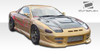 1994-1998 Mitsubishi 3000GT Dodge Stealth Duraflex Fighter Front Bumper Cover - 1 Piece / Vehicle Year Make Model Trim - 1994-1998-Mitsubishi 3000GT ALL / Product Type - Front Bumper / Style Name -Fighter / Kit Material - FRP (Fiberglass Reinforced Plastics) / Notes - Note: bumper requires the use of 94-98 3000GT bumper lights