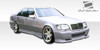 1992-1999 Mercedes S Class W140 Duraflex VIP Side Skirts Rocker Panels (short wheelbase) - 2 Piece / Vehicle Year Make Model Trim - 1992-1999-Mercedes S Class ALL / Product Type - Sideskirts / Style Name -VIP / Kit Material - FRP (Fiberglass Reinforced Plastics) / Notes - Note: side skirts are designed for short wheel base models only. long wheel base models need to extend side skirts in order to fit properly.