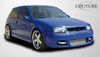 1999-2005 Volkswagen Golf GTI 2DR Couture Polyurethane R32 Side Skirts Rocker Panels - 2 Piece / Vehicle Year Make Model Trim - 1999-2005-Volkswagen GTI 2DR / Product Type - Sideskirts / Style Name -R32 / Kit Material - Polyurethane / Notes - Note: couture r32 side skirts are designed for 2dr models only.