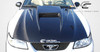 1999-2004 Ford Mustang Carbon Creations Spyder 3 Hood - 1 Piece / Vehicle Year Make Model Trim - 1999-2004-Ford Mustang ALL / Product Type - Hood / Style Name -Spyder 3 / Kit Material - Carbon Fiber / Notes - Note: Hood pins are required.