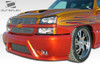 2003-2006 Chevrolet Silverado 2002-2006 Chevrolet Avalanche Duraflex Platinum Front Bumper Cover (w/o cladding) - 1 Piece / Vehicle Year Make Model Trim - 2003-2006-Chevrolet Silverado ALL / Product Type - Front Bumper / Style Name -Platinum / Kit Material - FRP (Fiberglass Reinforced Plastics) / Notes - Note: without body cladding