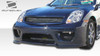 2003-2004 Infiniti G Sedan G35 Duraflex Sigma Front Bumper Cover - 1 Piece / Vehicle Year Make Model Trim - 2003-2004-Infiniti G Sedan 4DR / Product Type - Front Bumper / Style Name -Sigma / Kit Material - FRP (Fiberglass Reinforced Plastics) / Notes -