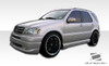 1998-2001 Mercedes ML Class W163 Duraflex W-1 Front Lip Under Spoiler Air Dam - 1 Piece / Vehicle Year Make Model Trim - 1998-2001-Mercedes ML ALL / Product Type - Front Lip/Add On / Style Name -W-1 / Kit Material - FRP (Fiberglass Reinforced Plastics) / Notes -