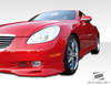 2002-2005 Lexus SC Series SC430 Duraflex VIP Front Lip Under Spoiler Air Dam - 1 Piece / Vehicle Year Make Model Trim - 2002-2005-Lexus SC ALL / Product Type - Front Lip/Add On / Style Name -VIP / Kit Material - FRP (Fiberglass Reinforced Plastics) / Notes -