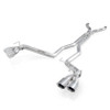 Stainless Works Muffler Delete Catback Exhaust - Factory Connect - 12-15 Camaro ZL1