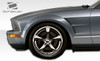 2005-2009 Ford Mustang Duraflex GT Concept Fenders - 2 Piece / Vehicle Year Make Model Trim - 2005-2009-Ford Mustang ALL / Product Type - Fender / Style Name -GT Concept / Kit Material - FRP (Fiberglass Reinforced Plastics) / Notes -